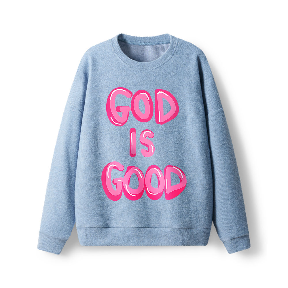  God Is Good Lightweight Sweater 