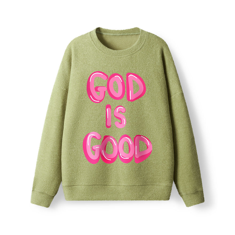  God Is Good Lightweight Sweater 