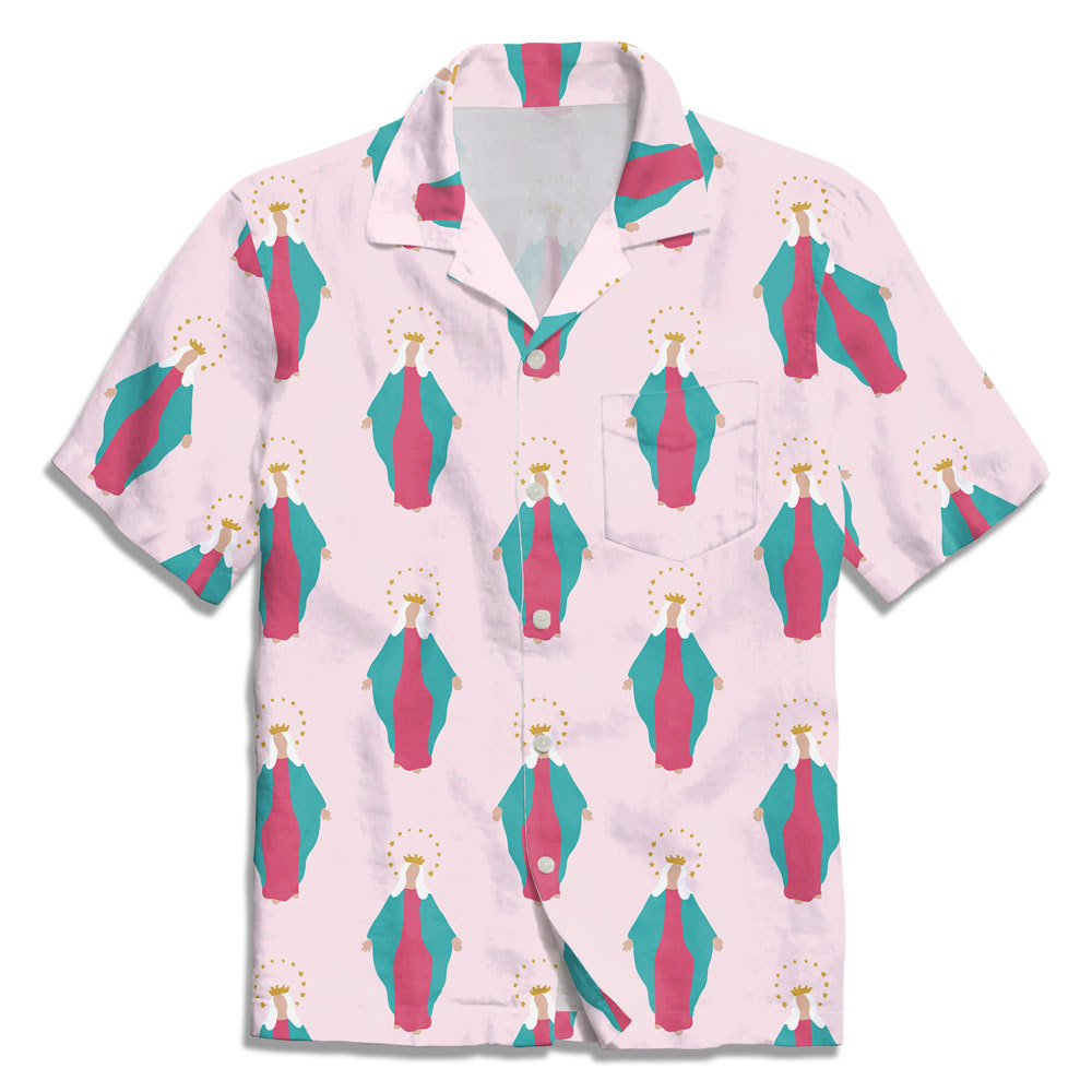 Pink Light Christian Hawaiian Shirt