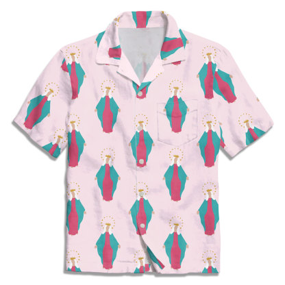 Pink Light Christian Hawaiian Shirt