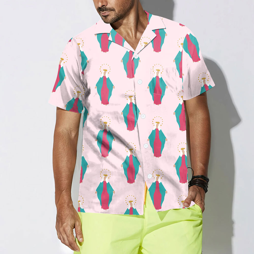 Pink Light Christian Hawaiian Shirt