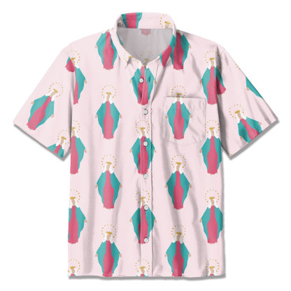 Pink Light Christian Hawaiian Shirt