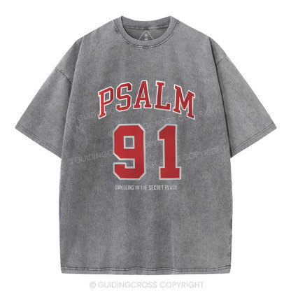 Plasm 91 Christian Washed T-Shirt