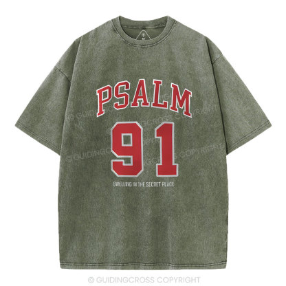 Plasm 91 Christian Washed T-Shirt