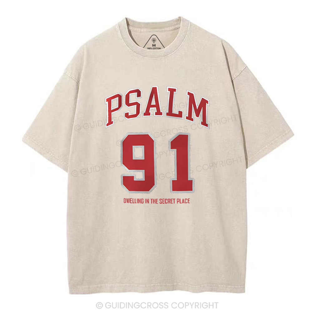 Plasm 91 Christian Washed T-Shirt