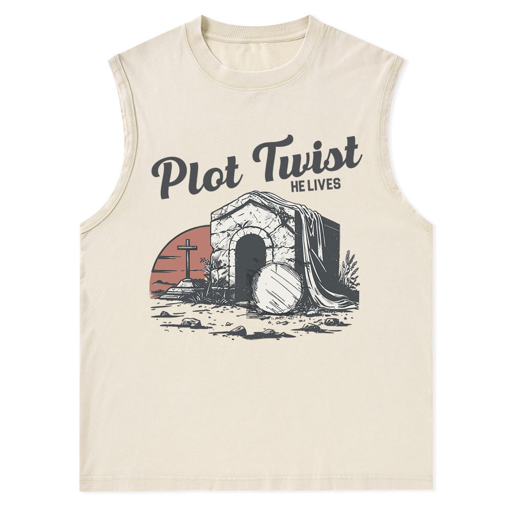 Sample Christian Washed Tank Top Sale - GuidingCross