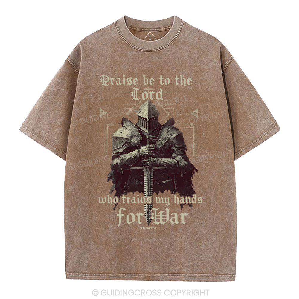 Praise Be To The Lord Christian Washed T-Shirt