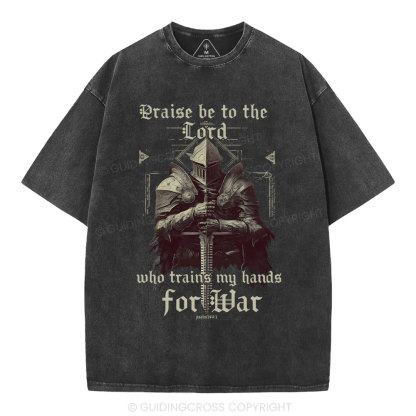 Praise Be To The Lord Christian Washed T-Shirt