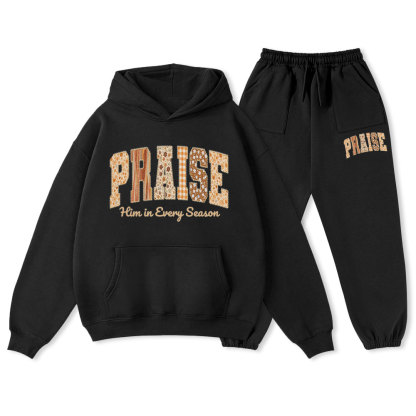 Praise Christian Premium Fleece Hoodie Set