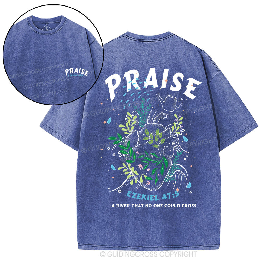Praise Christian Washed T-Shirt