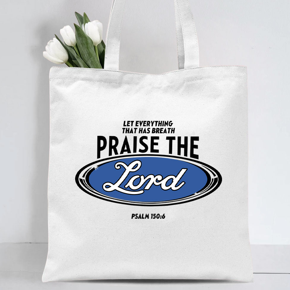 Yhwh Unisex Christian Canvas Tote Bag Sale - GuidingCross