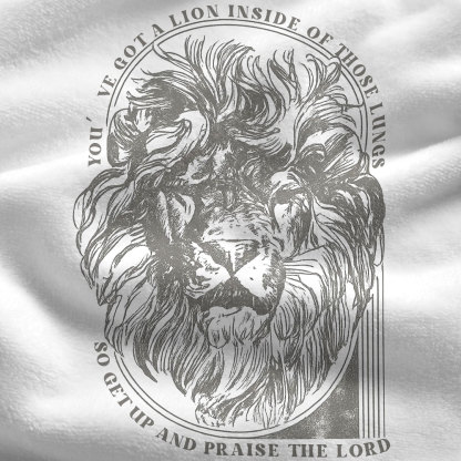 Praise The Lord Christian Blanket