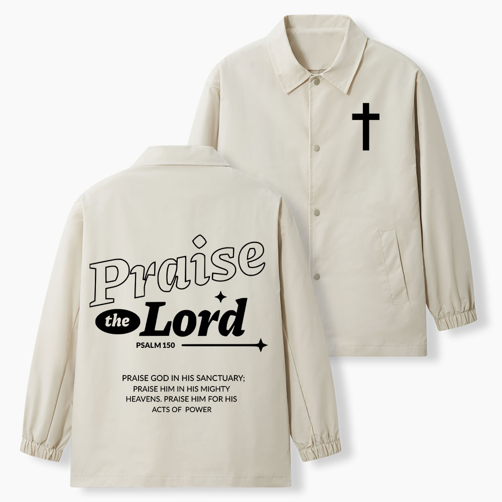 Praise The Lord Christian Coach Jacket