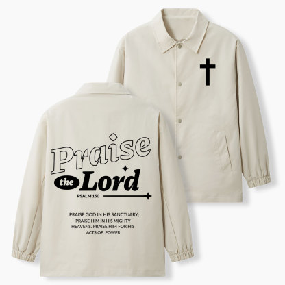 Praise The Lord Christian Coach Jacket