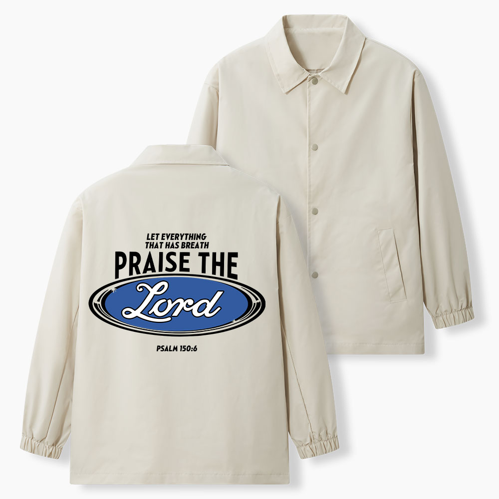 Praise The Lord Christian Coach Jacket