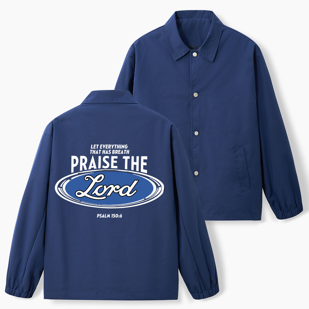 Praise The Lord Christian Coach Jacket