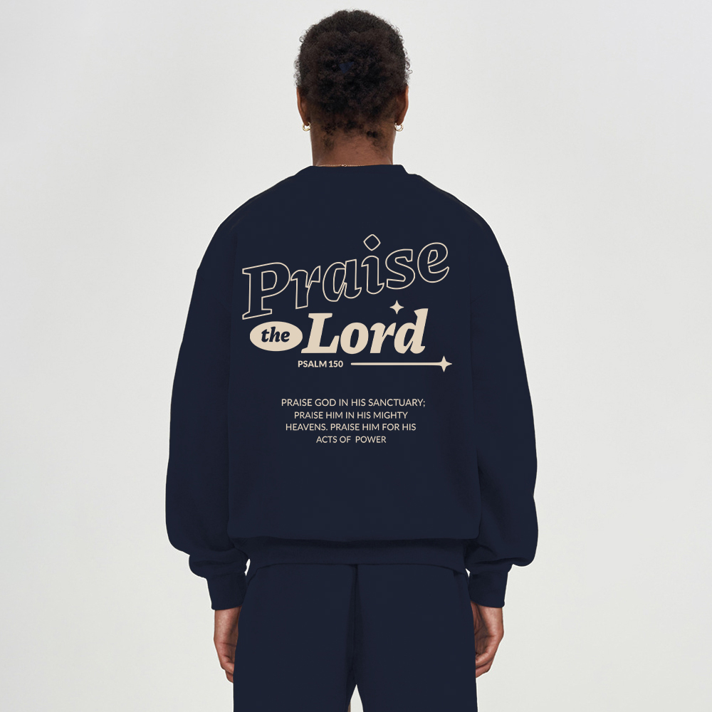 Praise The Lord Christian Fleece Sweatshirt