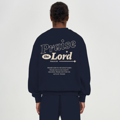 Praise The Lord Christian Fleece Sweatshirt