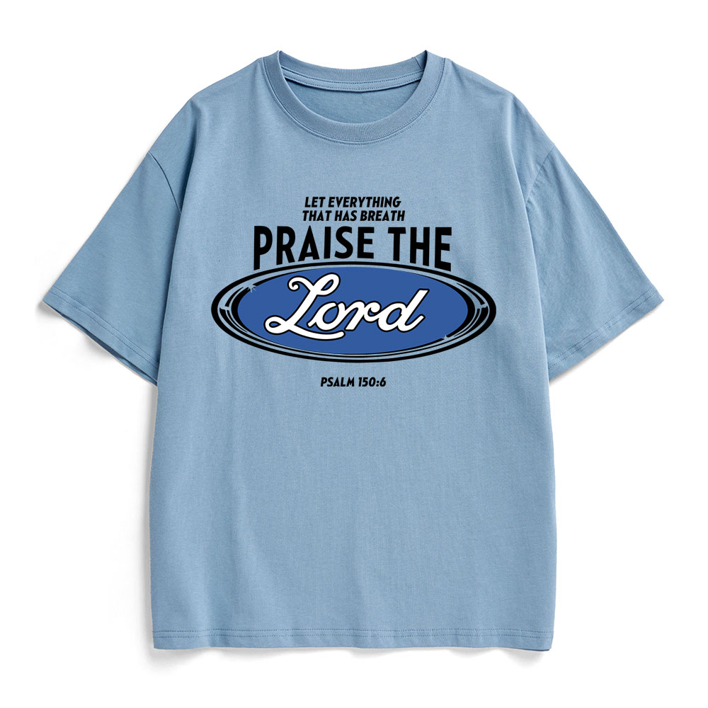 Praise The Lord Christian Heavy Cotton T-Shirt