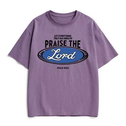 Praise The Lord Christian Heavy Cotton T-Shirt