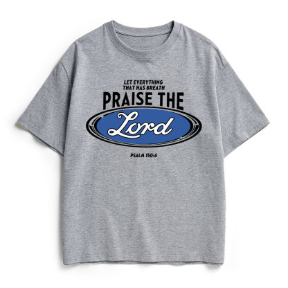 Praise The Lord Christian Heavy Cotton T-Shirt