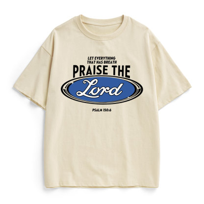 Praise The Lord Christian Heavy Cotton T-Shirt