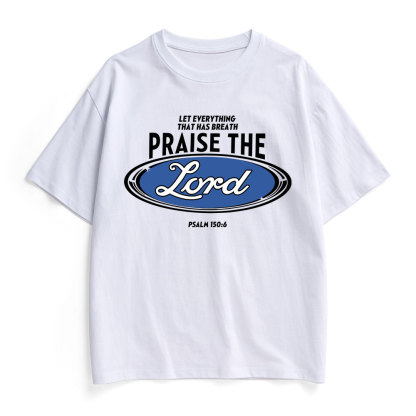 Praise The Lord Christian Heavy Cotton T-Shirt