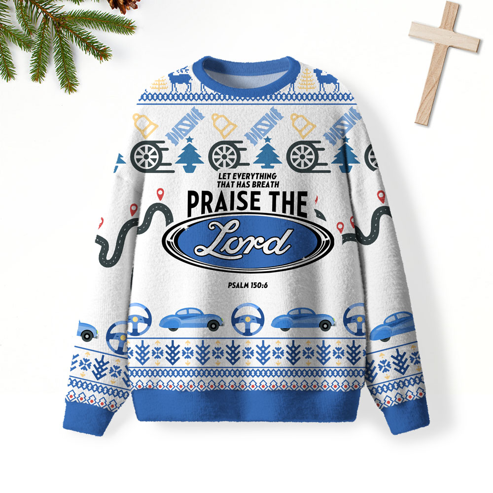 Praise The Lord Christian Lightweight Sweater