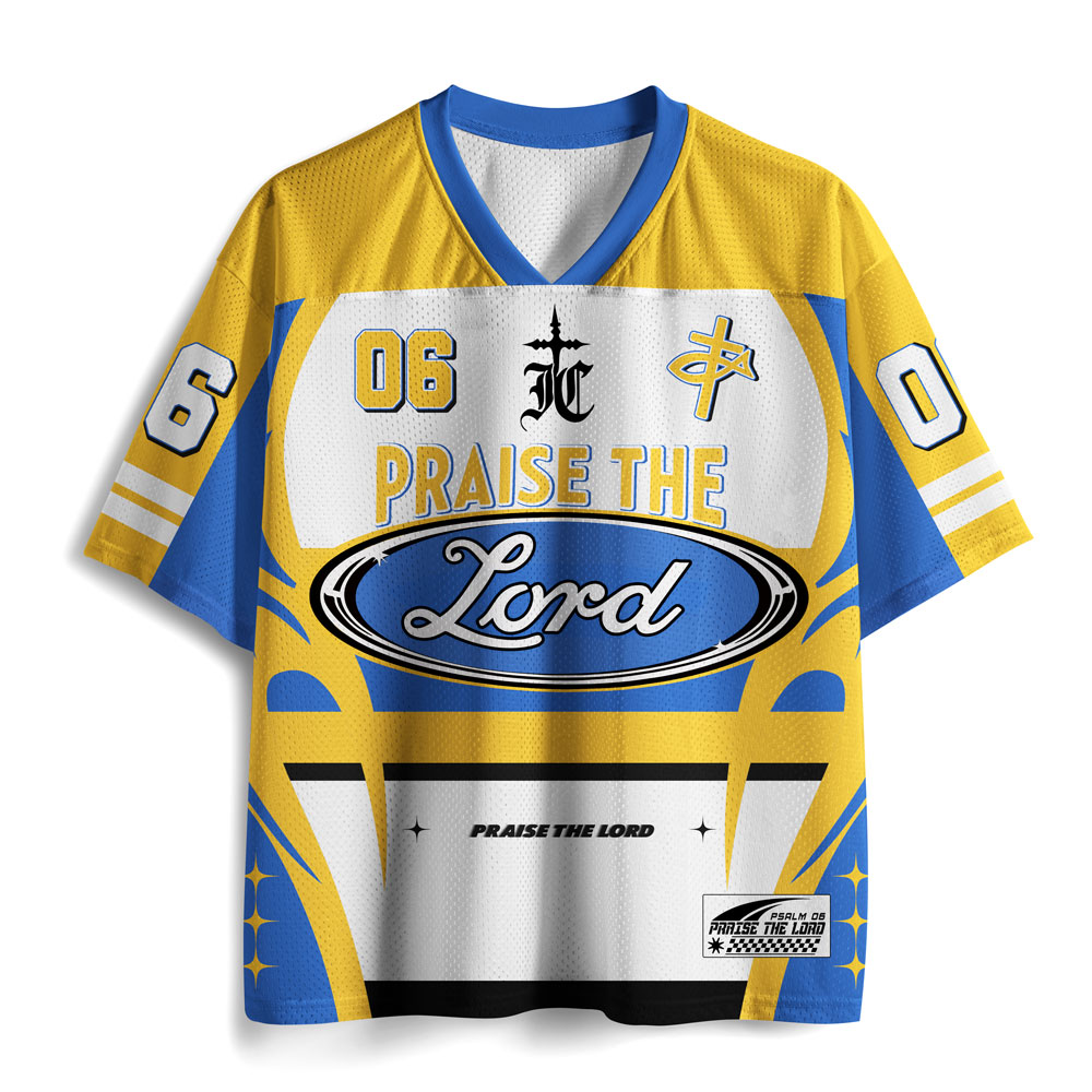Praise The Lord Christian Mesh Jersey