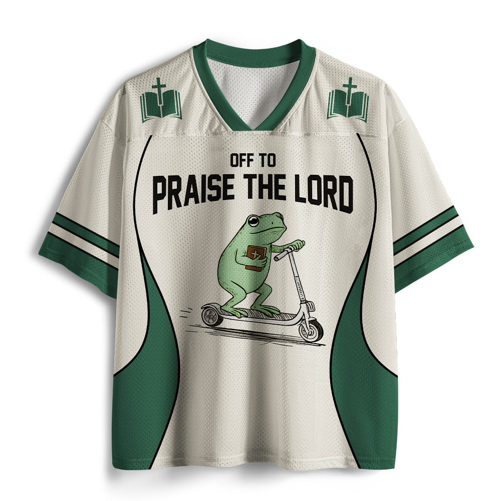 Praise The Lord Christian Mesh Jersey