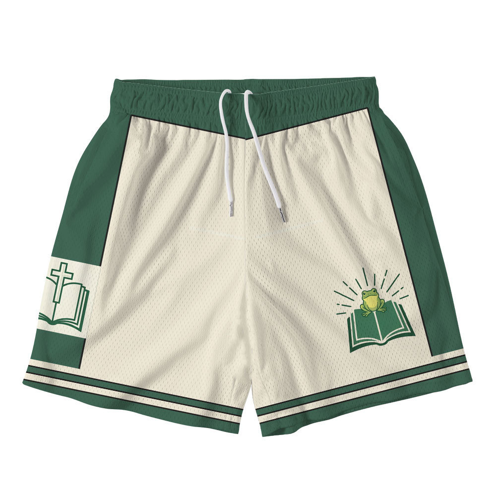 Praise The Lord Christian Mesh Shorts