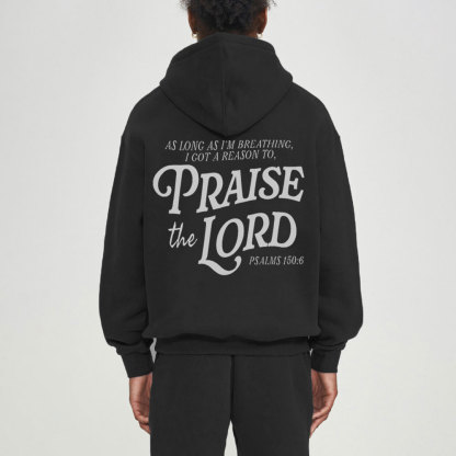 Praise The Lord Christian Premium Fleece Hoodie Set