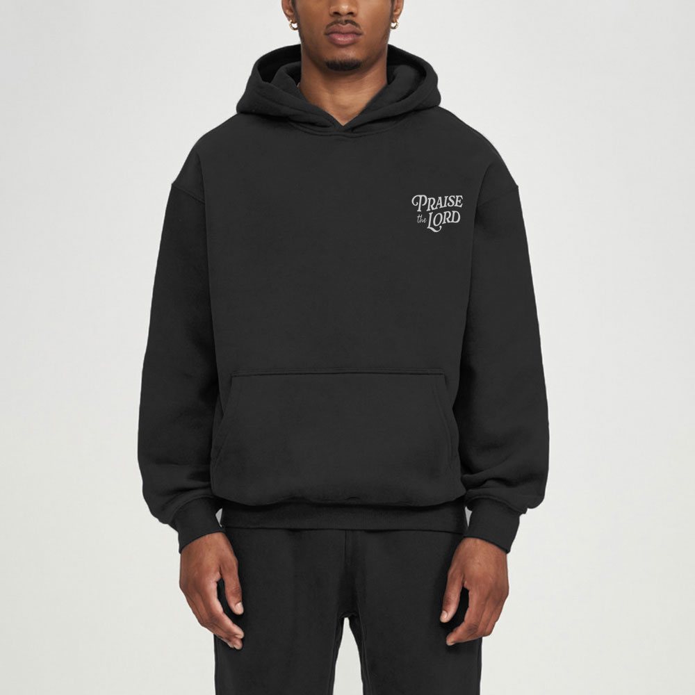 Praise The Lord Christian Premium Fleece Hoodie Set