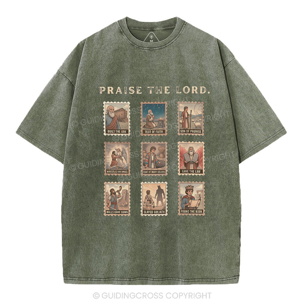 New-Sample Christian Washed T-Shirt Sale - GuidingCross