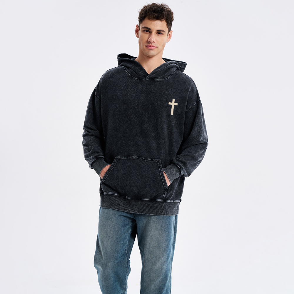 Praise The Lord ChristianWashed Hoodie