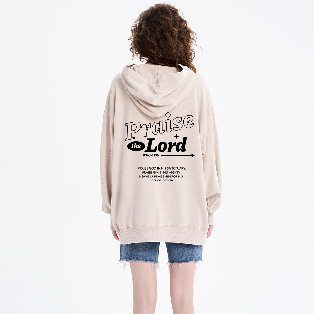 Praise The Lord ChristianWashed Hoodie
