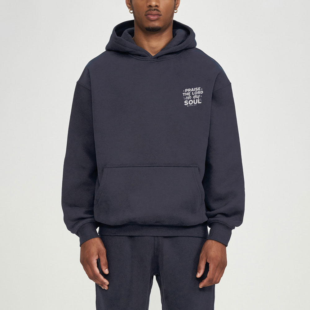 Praise The Lord Ho My Soul Christian Fleece Hoodie Set