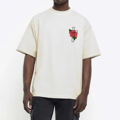 Praise The Name Of The Lord Our God Christian Washed T-Shirt