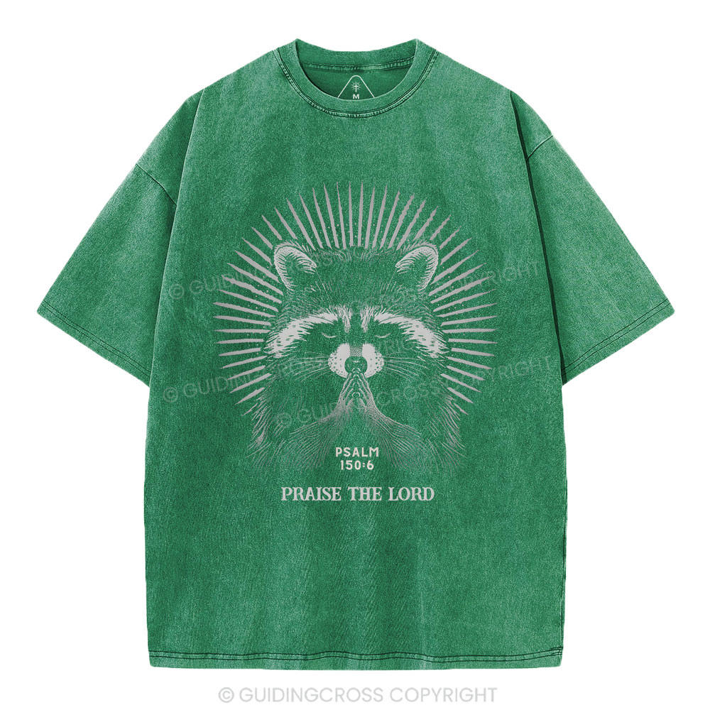PSALM Christian Washed T-Shirt