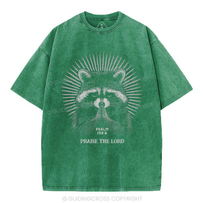 PSALM Christian Washed T-Shirt