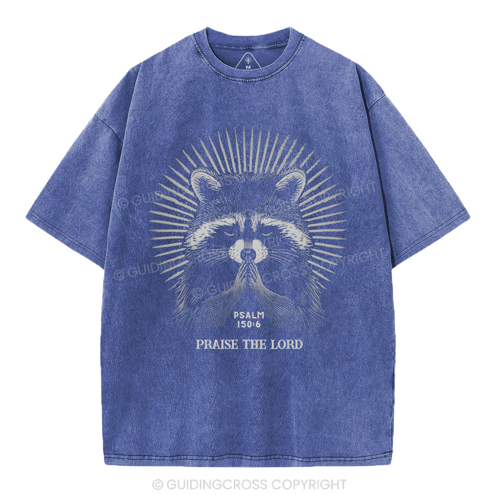 PSALM Christian Washed T-Shirt