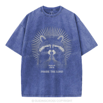 PSALM Christian Washed T-Shirt