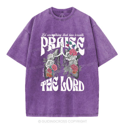 Prasie The Lord Christian Washed T-Shirt