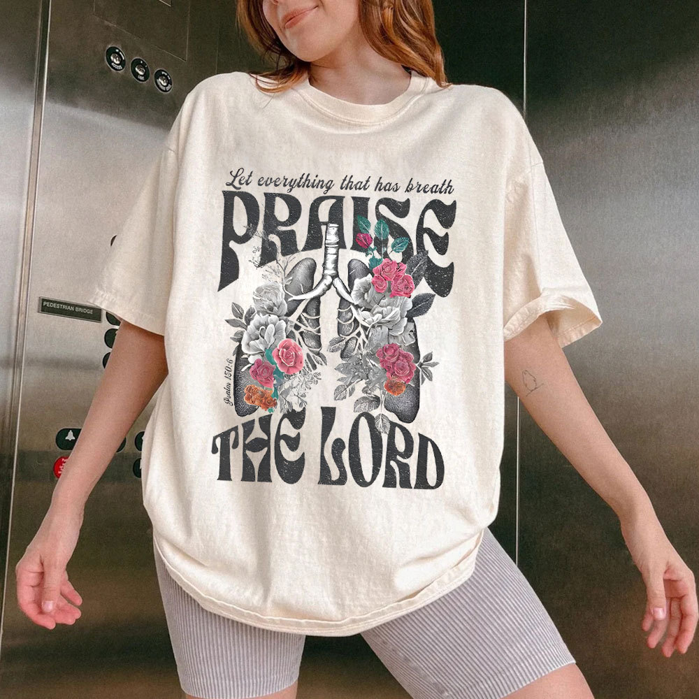 Prasie The Lord Christian Washed T-Shirt