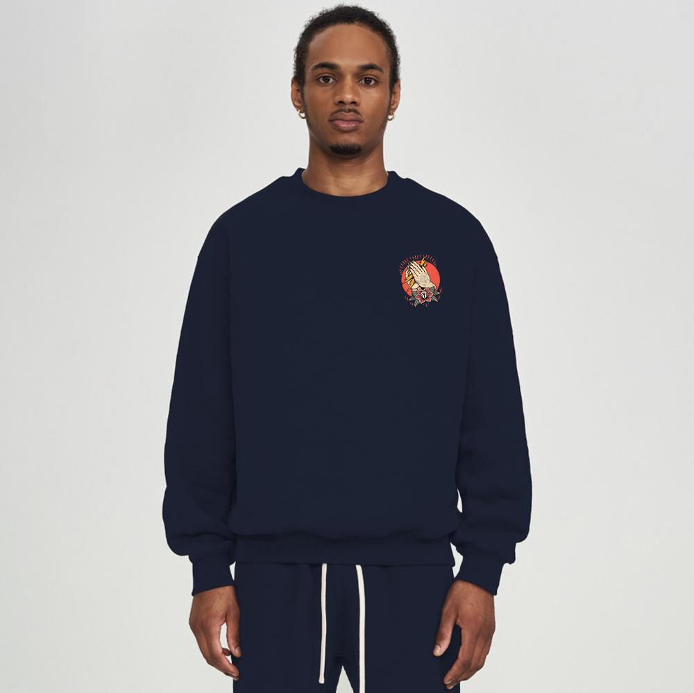 Pray About It Chrsitian Fleece Sweatshirt