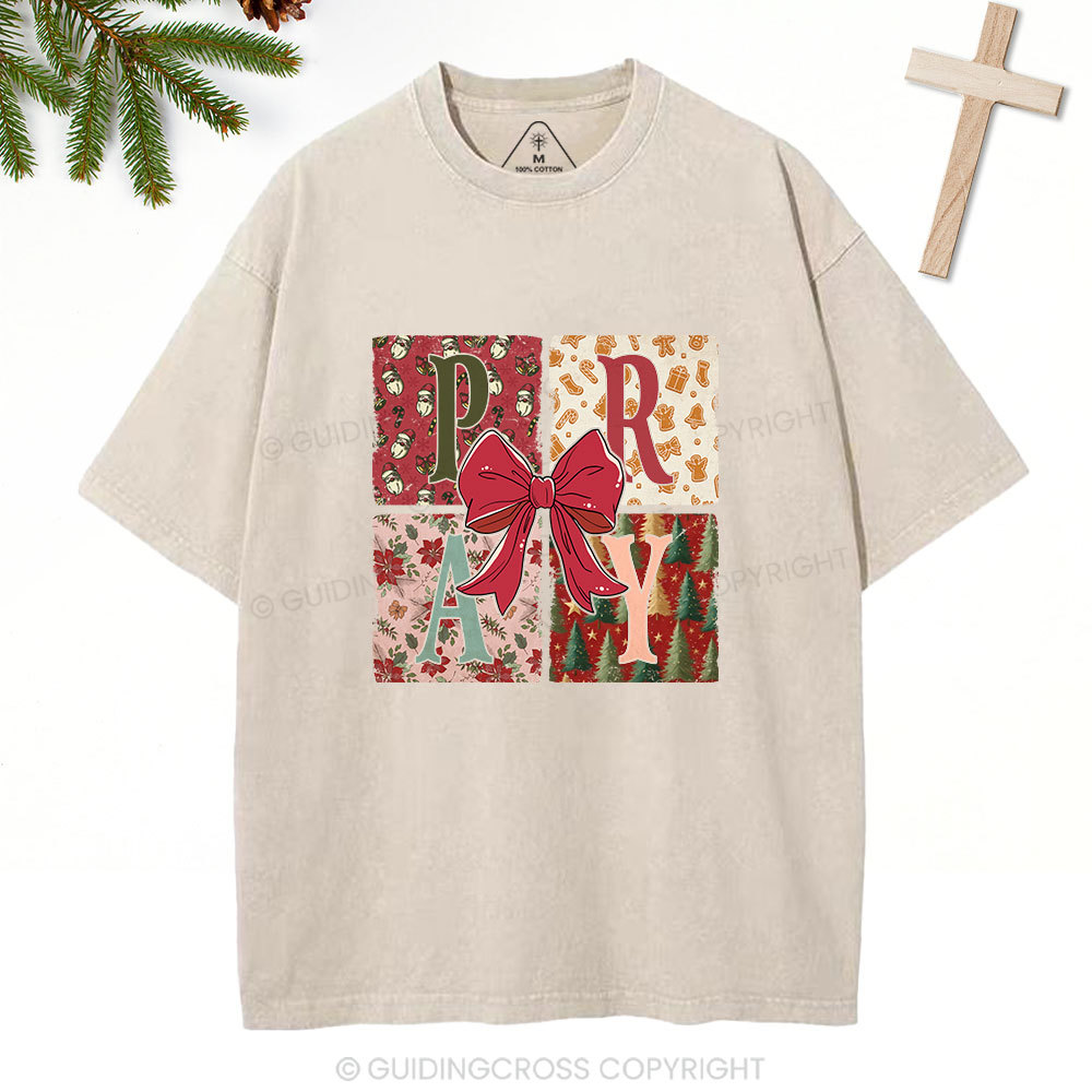 Pray Always Christian Washed T-Shirt