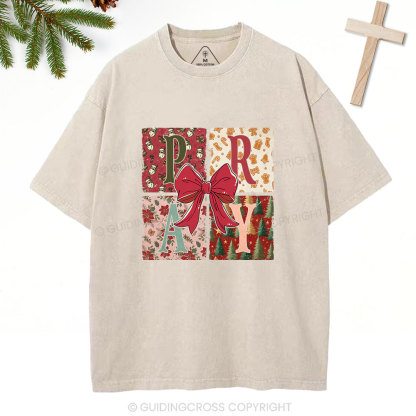 Pray Always Christian Washed T-Shirt