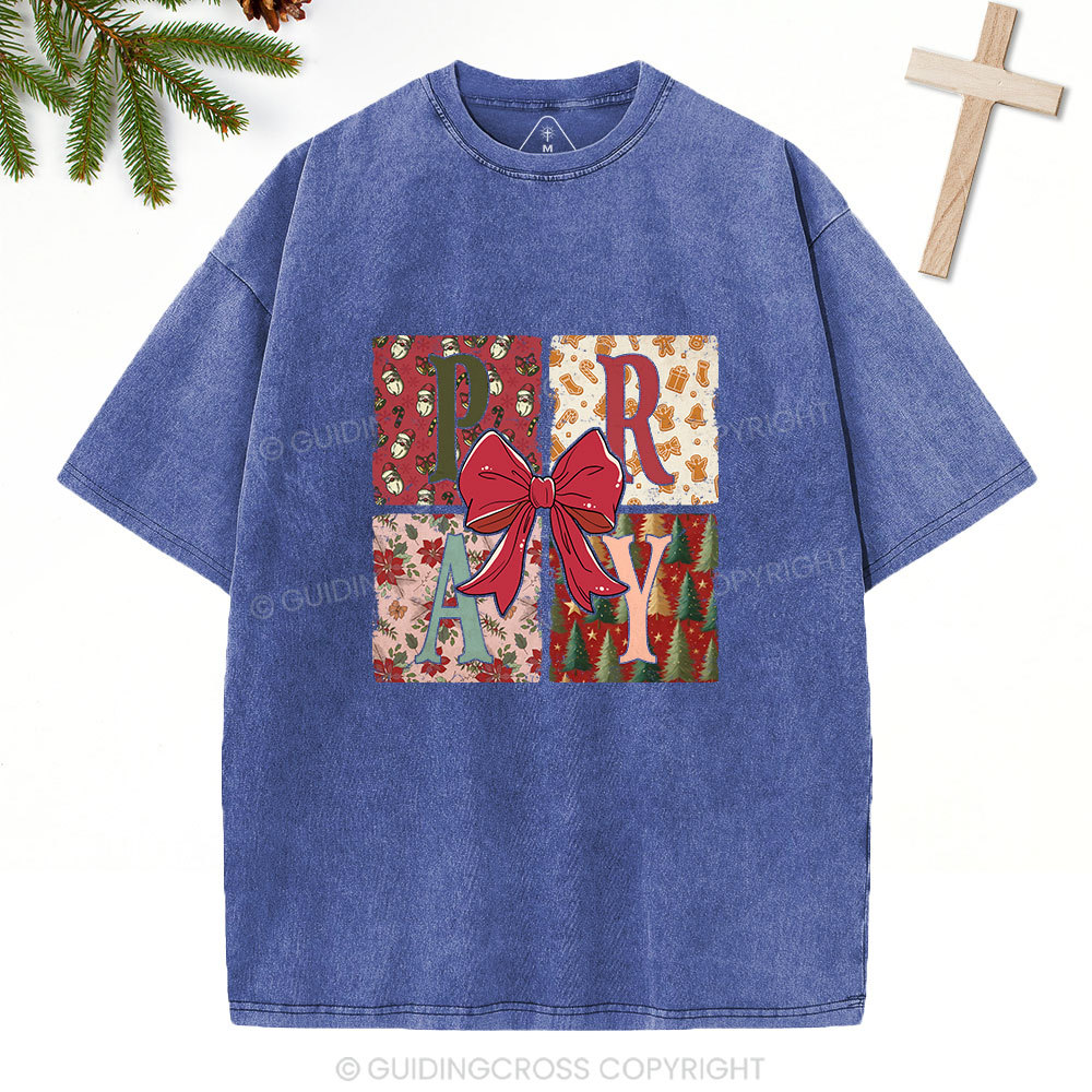 Pray Always Christian Washed T-Shirt