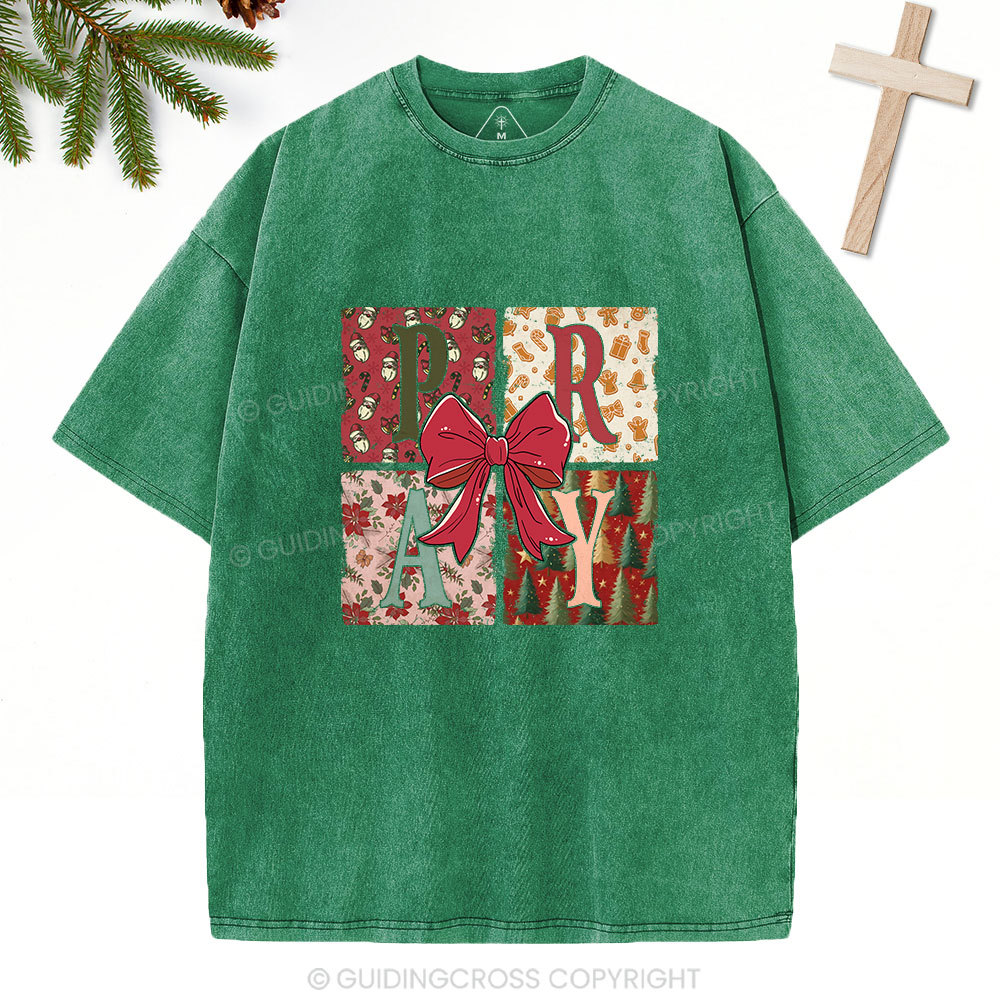 Pray Always Christian Washed T-Shirt