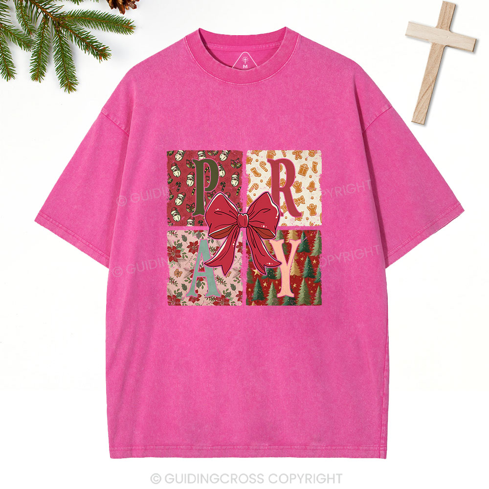 Pray Always Christian Washed T-Shirt